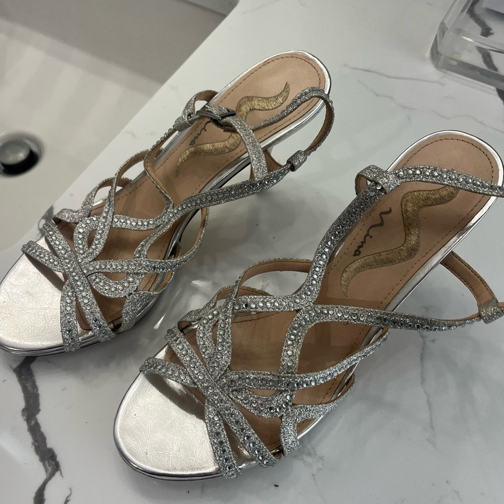 Sparkly heels